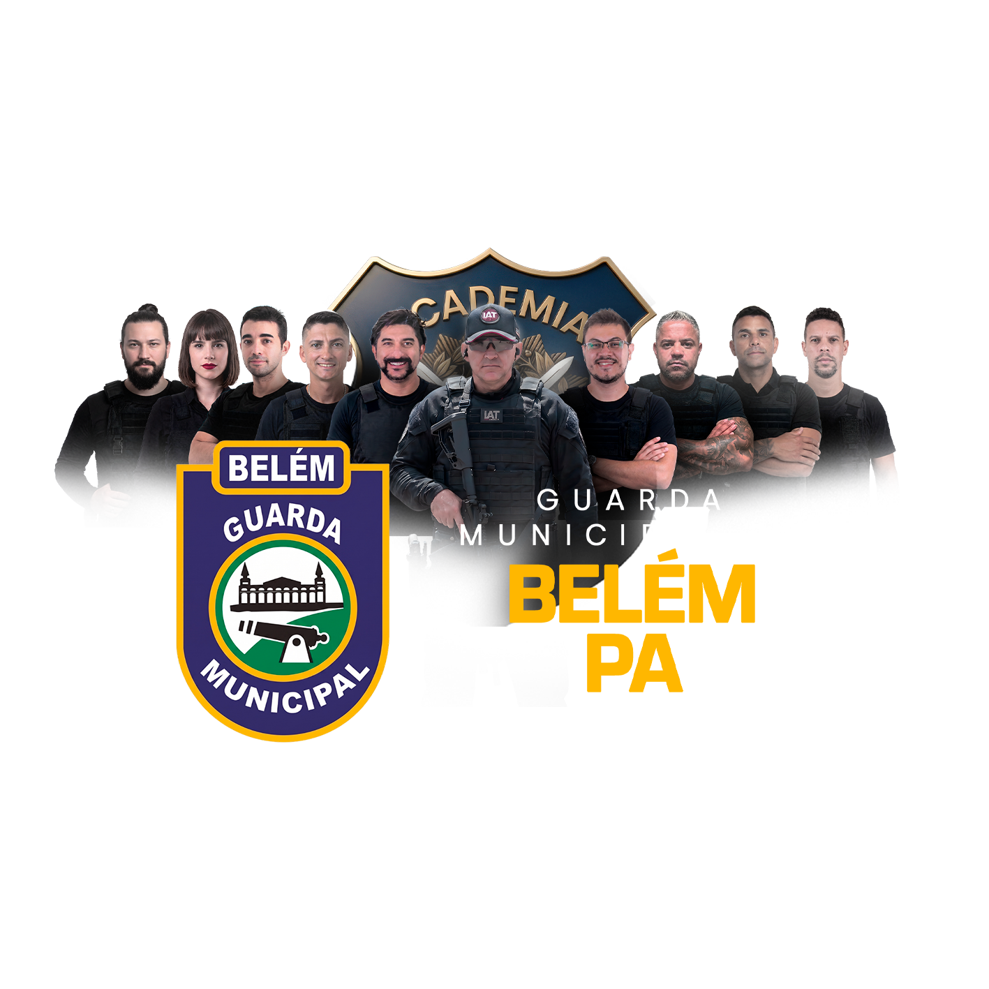 Preparação Tática GCM Belém (PA), curso da Academia de Polícia